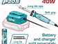 Cautín Inalámbrico TOTAL TSILI2001 40W 20V Profesional (Sin Batería/Cargador) - Miniatura 2 | aztools.co