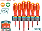 Juego de Destornilladores Aislados Industrial TOTAL THTIS566 1000V 6 Piezas - Miniatura 2 | aztools.co