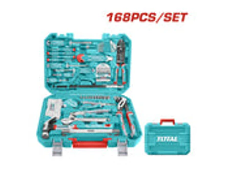 Juego de Herramientas TOTAL THKTHP21686 168 Piezas Maletín Profesional - Foto 2 | aztools.co