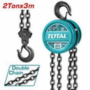 Diferencial de Cadena Industrial TOTAL THT1621 2 Toneladas 3 Metros