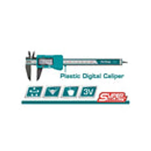 Calibrador Pie de Rey Digital TOTAL TMT331501 150mm Plástico Super Select