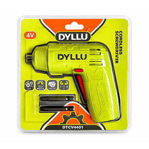 Atornillador Inalámbrico 4V DYLLU DTCV4401 Torque 4Nm Compacto