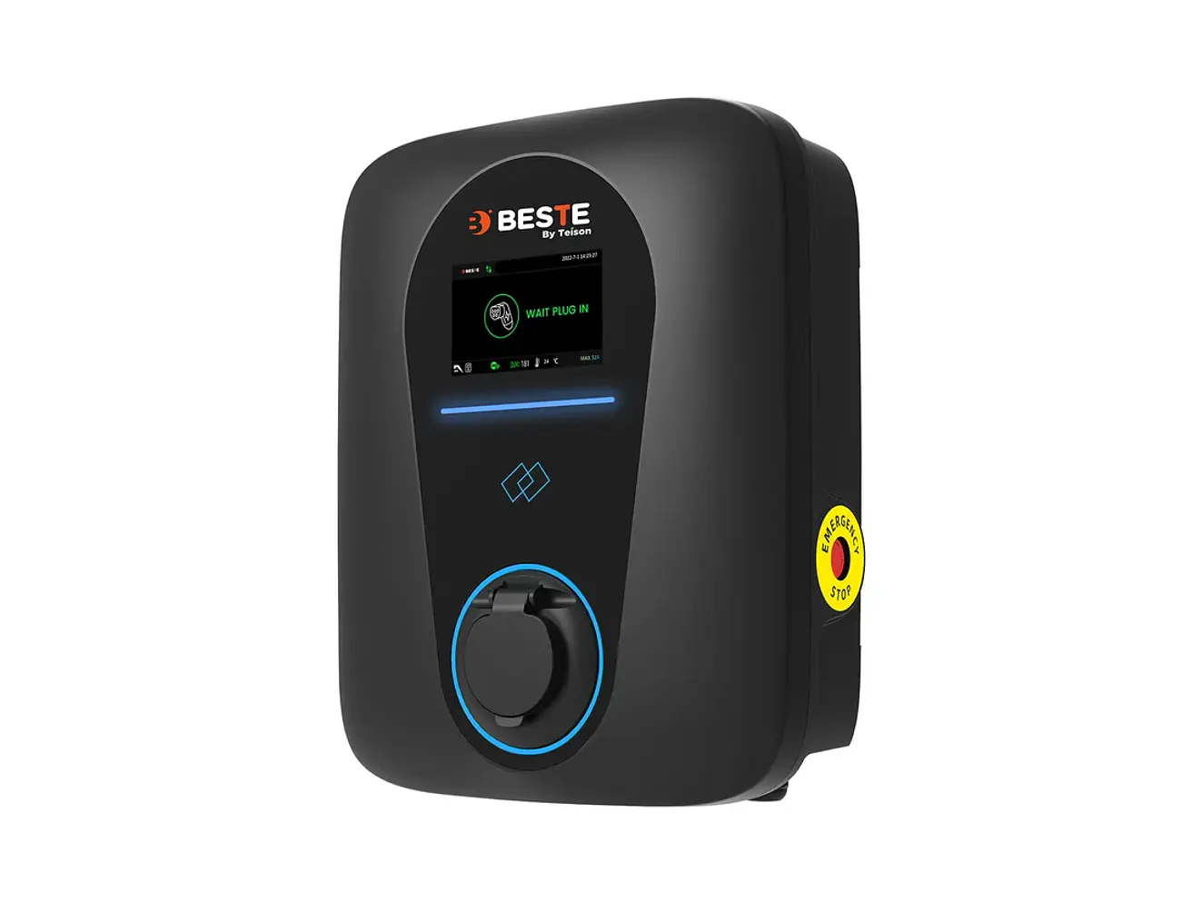 Cargador Eléctrico 22kW Trifásico Tipo 2 Beste Pro EVC22ST2-ETH-1 - Foto 2 | aztools.co