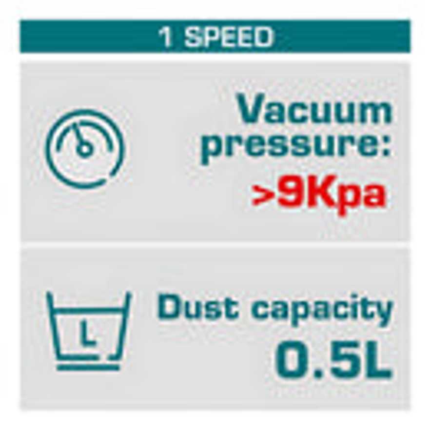 Aspiradora de Mano Inalámbrica 20V TOTAL TVLI201261 Super Industrial (Sin Batería) - Foto 2 | aztools.co