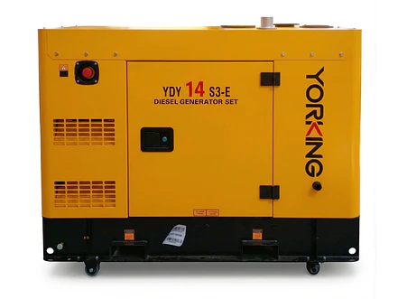Planta Eléctrica Diésel YORKING YDY14S3-E 14kVA Trifásica Cabina Insonorizada - Foto 1 | aztools.co
