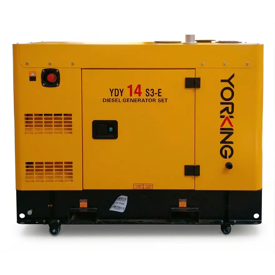 Planta Eléctrica Diésel YORKING YDY14S3-E 14kVA Trifásica Cabina Insonorizada - Foto 1 | aztools.co