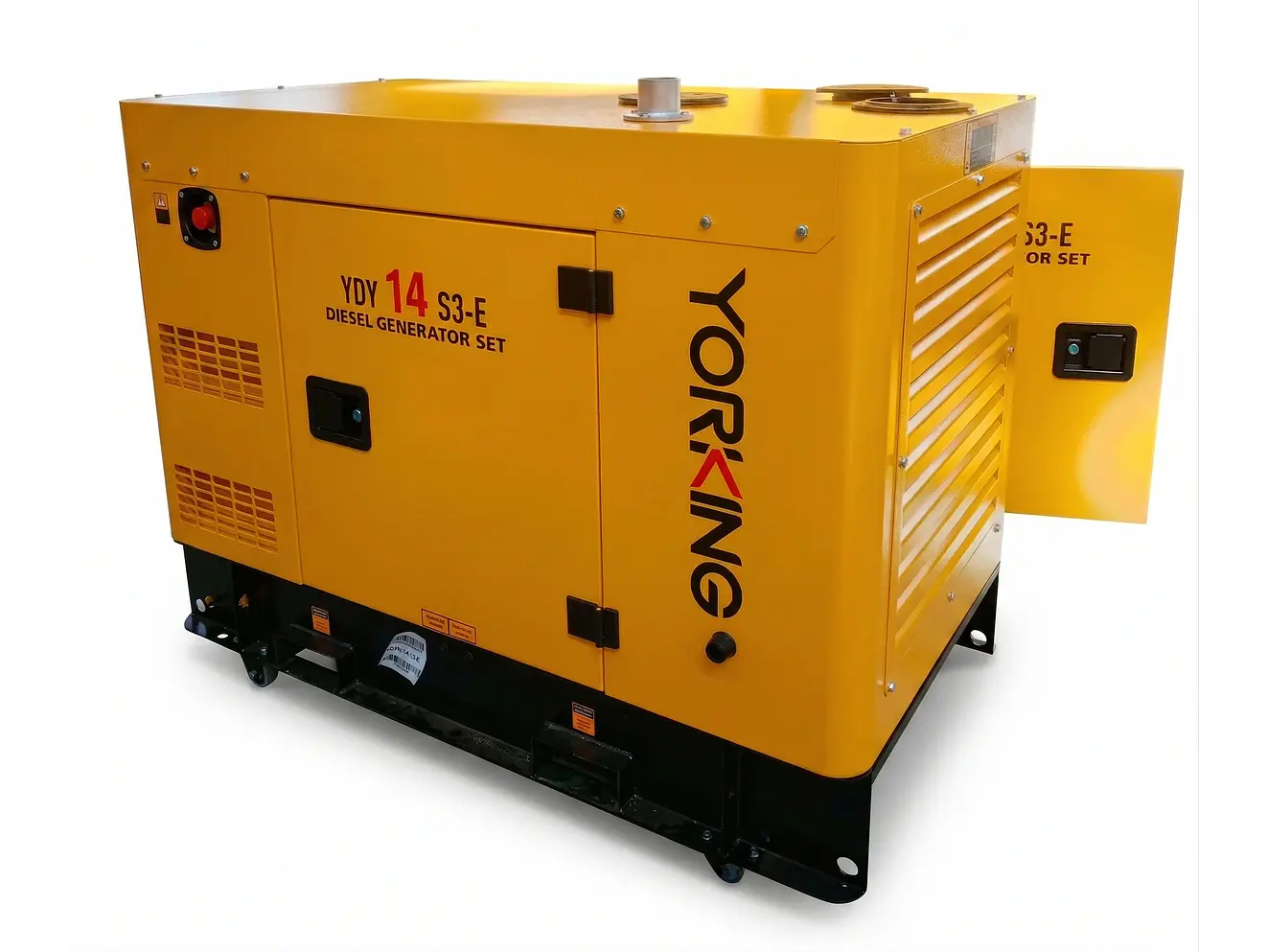 Planta Eléctrica Diésel YORKING YDY14S3-E 14kVA Trifásica Cabina Insonorizada - Foto 2 | aztools.co