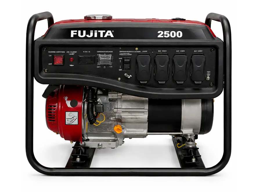 Planta Eléctrica a Gasolina Fujita GD2500 2500W Monofásica Portátil - Foto 1 | aztools.co