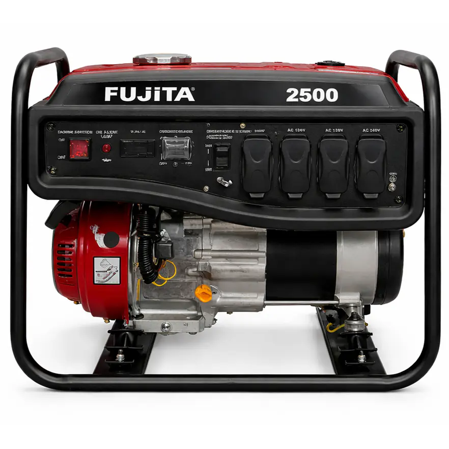 Planta Eléctrica a Gasolina Fujita GD2500 2500W Monofásica Portátil - Foto 1 | aztools.co