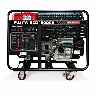 Planta Eléctrica Diésel 13 kVA (13kW) Fujita SCD15000CE 110V/220V