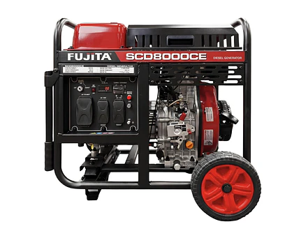 Planta Eléctrica Diésel 5.5 kVA (5.5kW) Fujita SCD8000CE 110V/220V - Envío a todo Colombia | aztools.co