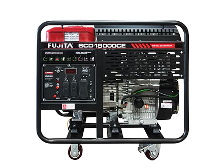 Planta Eléctrica Diésel 16 kVA (16kW) Fujita SCD8000CE 110V/220V - Envío a todo Colombia | aztools.co