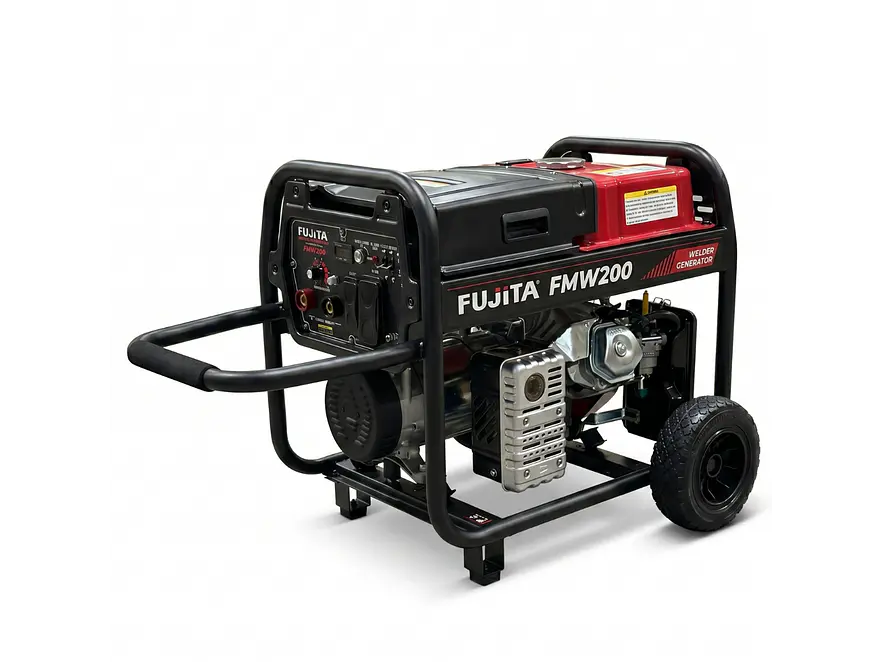 Moto Soldadora FUJITA FMW200 | 200A | 15 HP | 5 kW | Soldadura Profesiona - Foto 1 | aztools.co