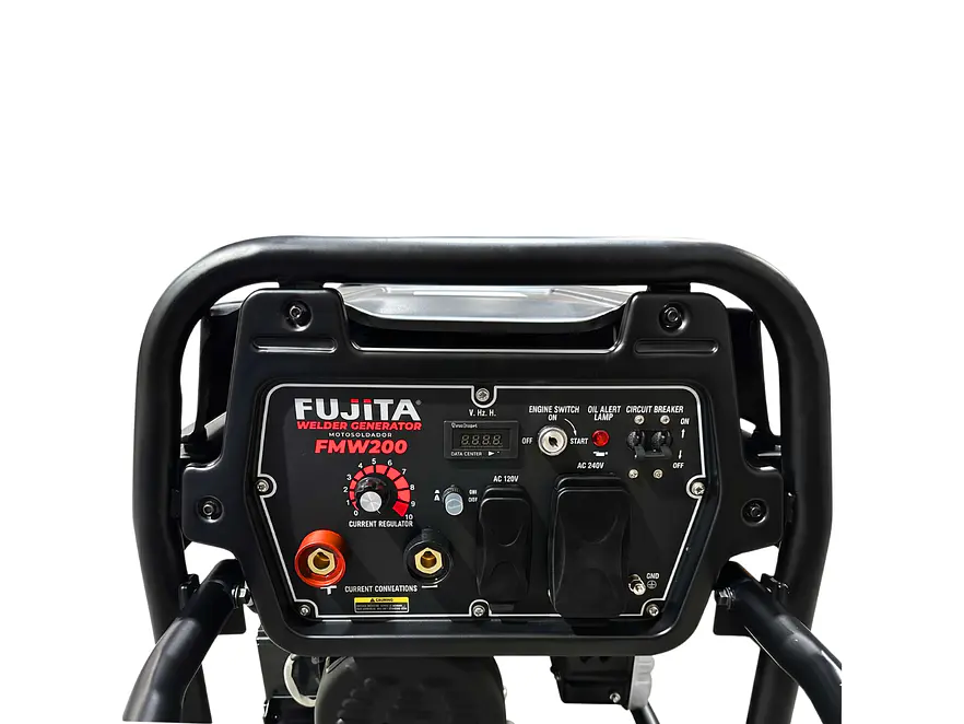 Moto Soldadora FUJITA FMW200 | 200A | 15 HP | 5 kW | Soldadura Profesiona - Foto 3 | aztools.co
