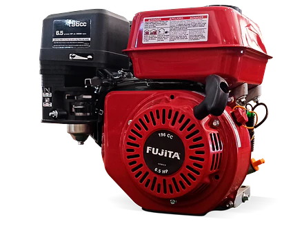 Motor a Gasolina Fujita MD65C 6.5HP 196cc 4 Tiempos Eje Cuña - Foto 1 | aztools.co