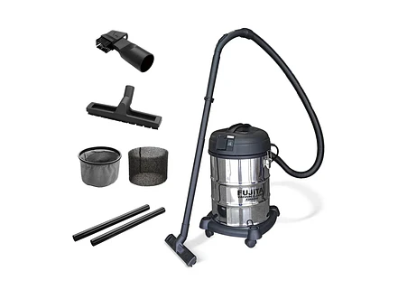 Combo Lijadora de Pared y Piso Industrial FUJITA FDS7225 y Aspiradora FJA402D, 1200W - Foto 2 | aztools.co