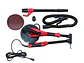 Combo Lijadora de Pared y Piso Industrial FUJITA FDS7225 y Aspiradora FJA402D, 1200W - Miniatura 4 | aztools.co