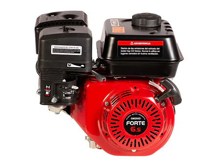 Motor de Gasolina FORTE GM200 FD-1 y 6.5 HP 3600rpm, Eje de Cuña 3/4 - Foto 1 | aztools.co