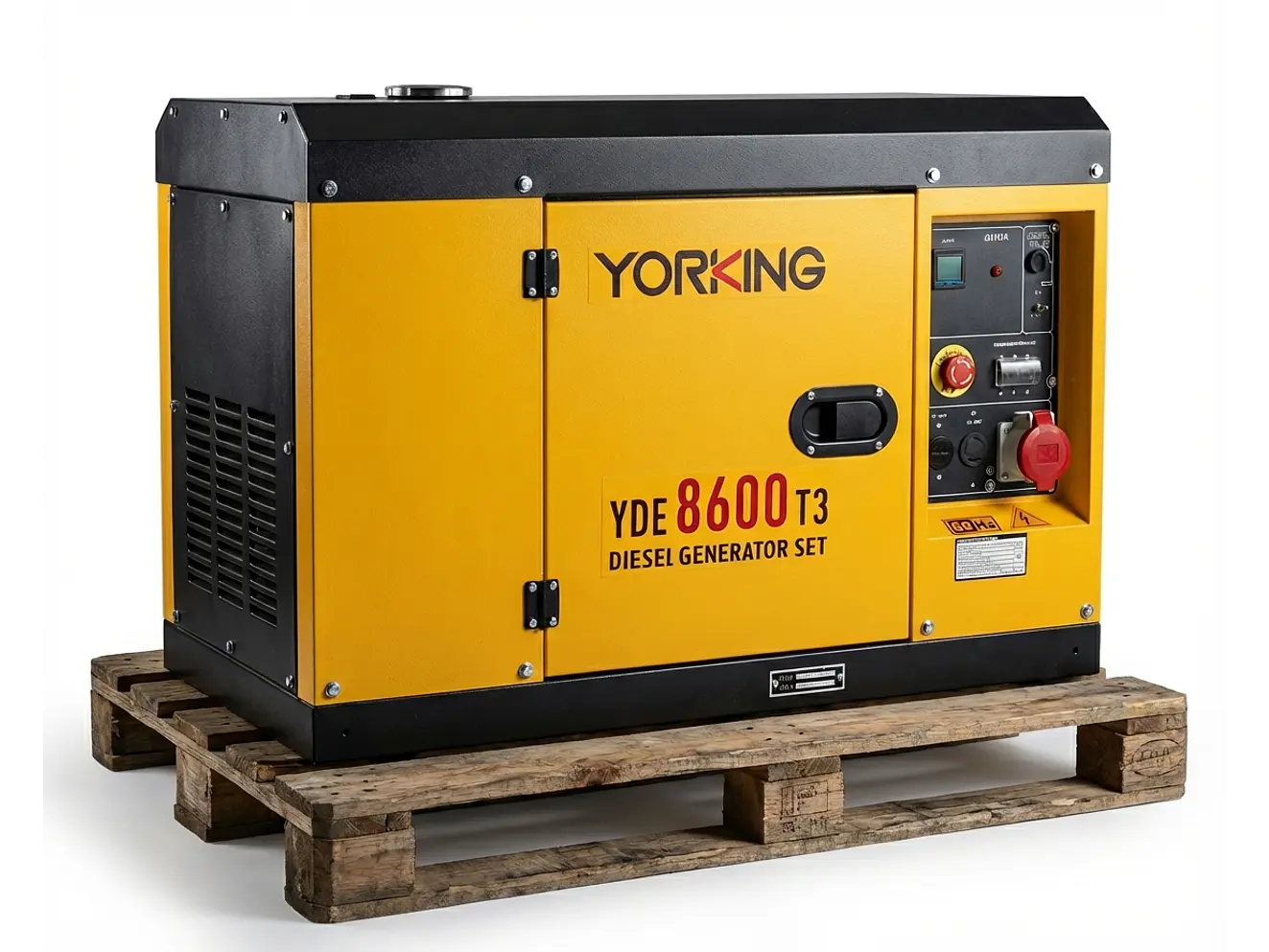 Planta Eléctrica Yorking YDE8600T3 9kVA Diésel Trifásica - Foto 2 | aztools.co
