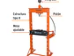 Prensa hidráulica 20 toneladas, con manómetro TRUPER 17685 - Miniatura 2 | aztools.co