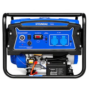 Planta Eléctrica Hyundai HYDG4050E, 3000W, 120V Gasolina Monofásica