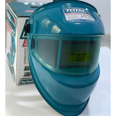 Careta para Soldar Industrial TOTAL TSP9103 Nylon Verde Fotosensible - Foto 2 | aztools.co