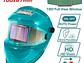 Careta para Soldar Industrial TOTAL TSP9103 Nylon Verde Fotosensible - Miniatura 4 | aztools.co