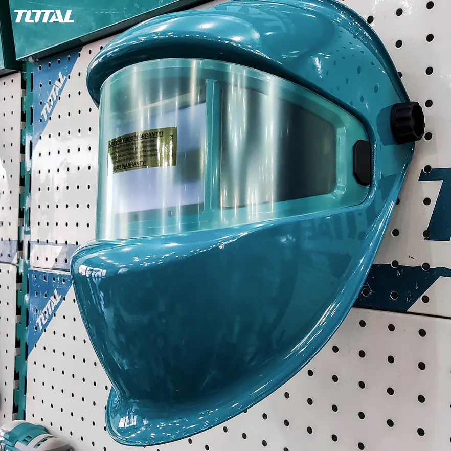 Careta para Soldar Industrial TOTAL TSP9103 Nylon Verde Fotosensible - Foto 7 | aztools.co