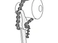 Llave universal con cadena, 300 mm TRUPER 15515 - Miniatura 2 | aztools.co