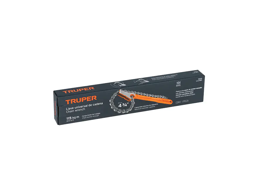 Llave universal con cadena, 300 mm TRUPER 15515 - Foto 4 | aztools.co