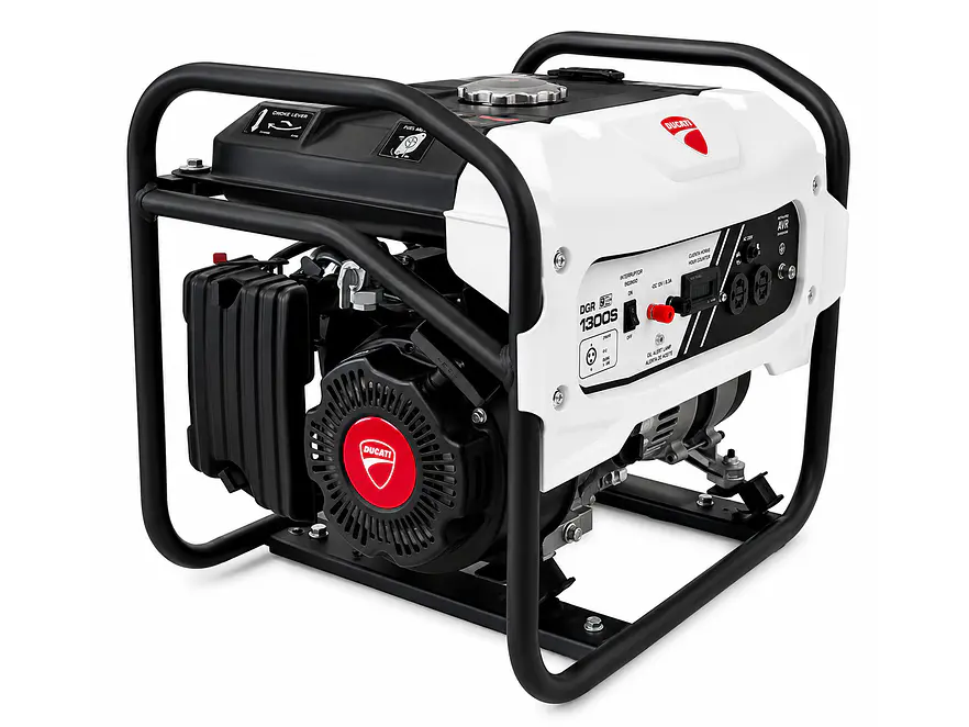 Planta Eléctrica Ducati Gasolina DGR1300S 1200W - 110/220V - Foto 3 | aztools.co