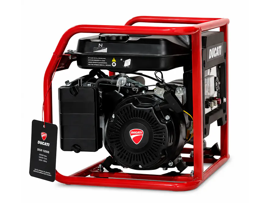 Planta Eléctrica a Gasolina DGR1201S 1.100 Watts 2.9 HP Portátil y Compacta - Foto 2 | aztools.co