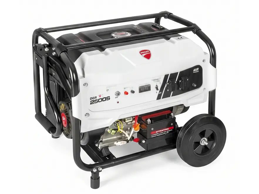 Planta Eléctrica a Gasolina Ducati DGR2500S 2500W 110V/220V Monofásica - Foto 2 | aztools.co