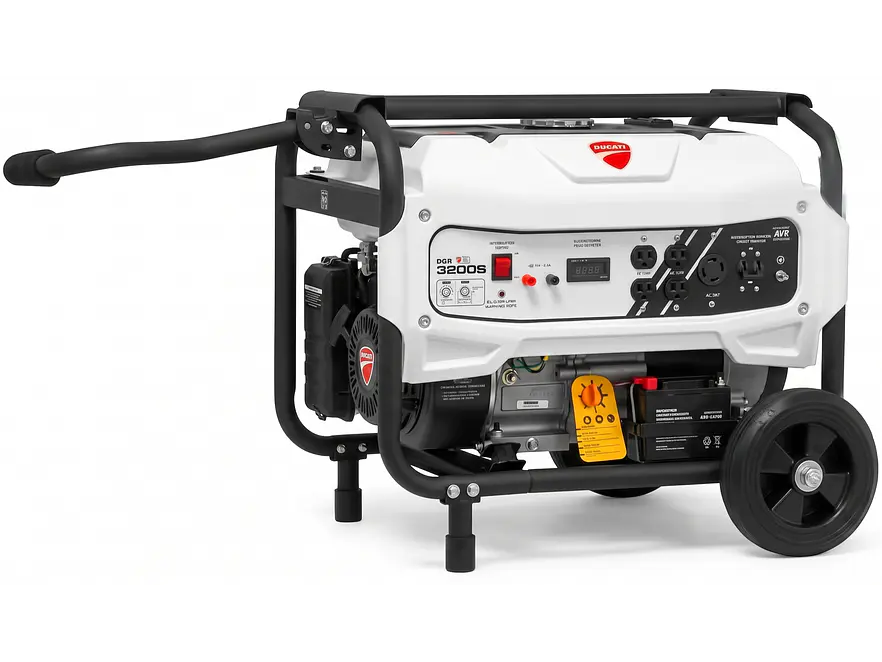 Planta Eléctrica a Gasolina Ducati DGR3200S 3200W 110V/220V Monofásica - Foto 1 | aztools.co