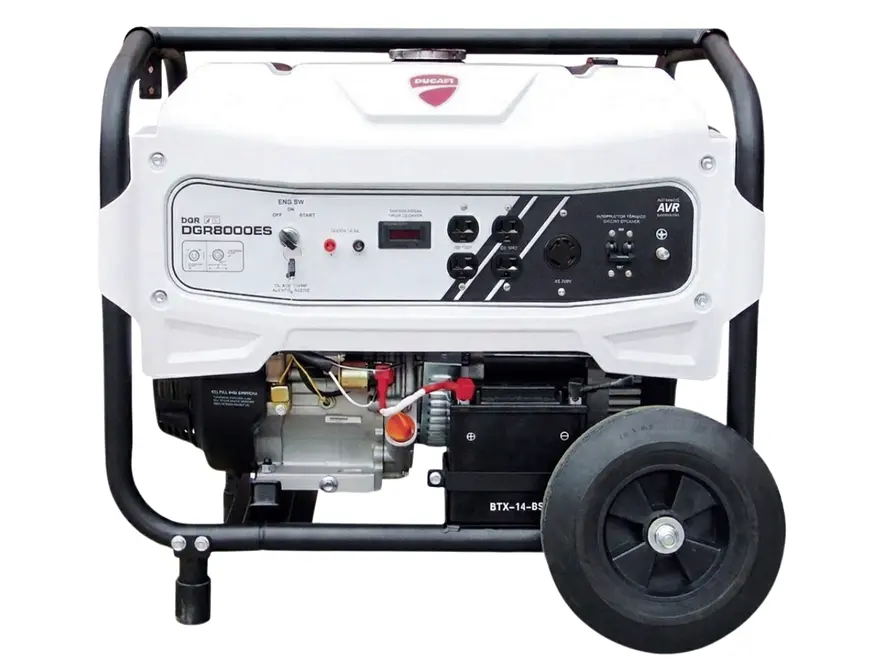 Planta Eléctrica a Gasolina Ducati DGR8000ES DUCATI 8000W 110V/220V Arranque Eléctrico - Foto 1 | aztools.co
