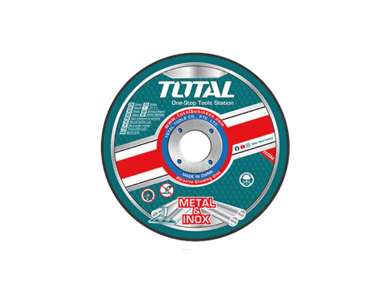 Disco de Corte Metal y Acero Inoxidable 4-1/2