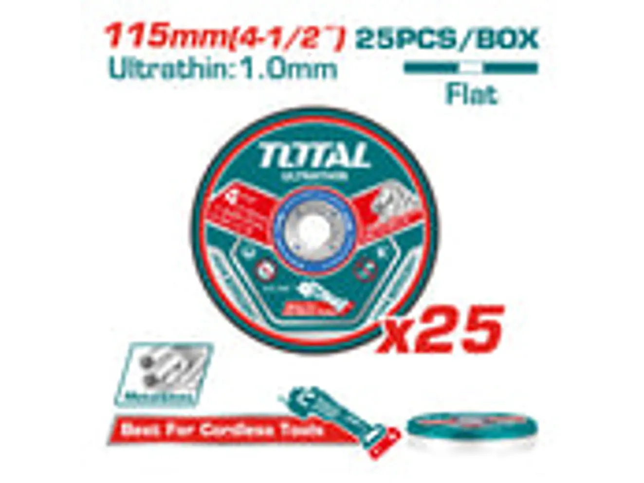 Discos Corte Metal y Acero Inoxidable 4-1/2
