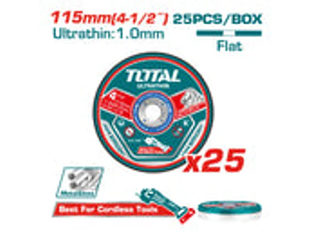 Discos Corte Metal y Acero Inoxidable 4-1/2