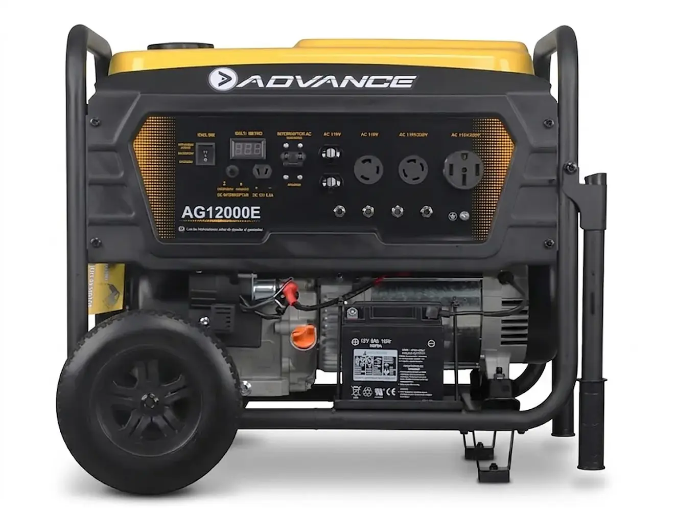 Planta Eléctrica Gasolina 10000 Watts (10 kVA) ADVANCE AG12000E - Foto 1 | aztools.co