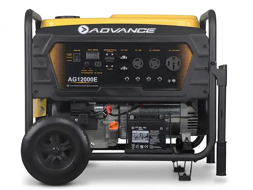Planta Eléctrica Gasolina 10000 Watts (10 kVA) ADVANCE AG12000E - Foto 1 | aztools.co