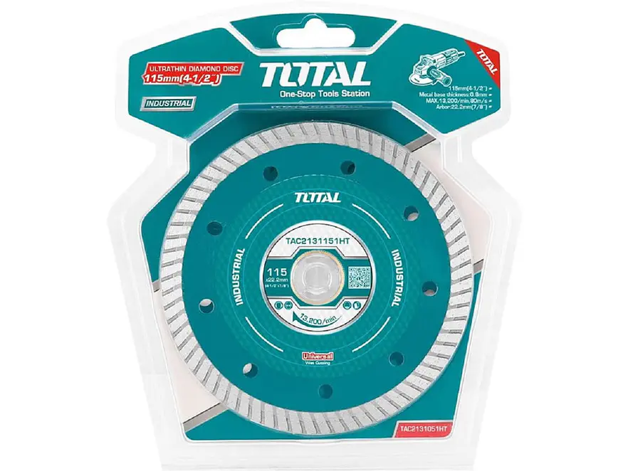 Disco Diamantado Turbo Ultradelgado 4-1/2