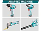 Batería 16V 2.0Ah Ion Litio TOTAL TFBLI1620 Plataforma M16 - Miniatura 2 | aztools.co
