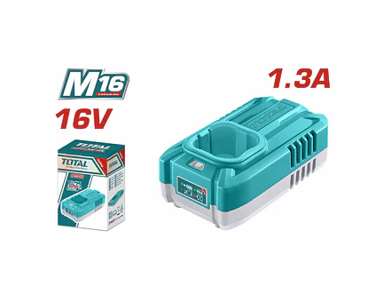 Cargador de Baterías 16V TOTAL UTFCLI1613 Plataforma M16 - Foto 1 | aztools.co