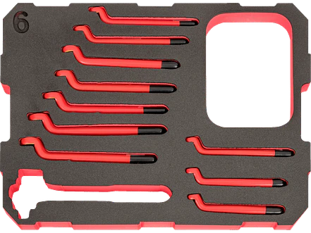 Juego Herramientas Aisladas a 1000 Volt 79 Pzas Heavy Duty Bahco 4750RCHDW02RF1V - Foto 8 | aztools.co