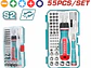 Juego de Destornillador Híbrido y Puntas 55 Pzs TOTAL TACSD30556 - Miniatura 2 | aztools.co