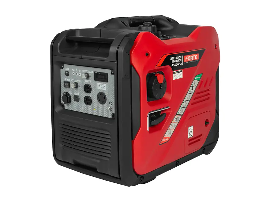 Generador Inverter Portátil 5.5kW 120V/240V FORTE FI5000-S2 Silencioso con Arranque Eléctrico - Foto 1 | aztools.co