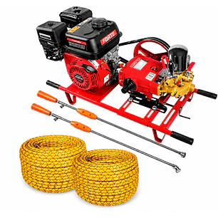 Fumigadora Estacionaria Gasolina 6.5 HP FORTE TF30NE-GM200K, Piston Ceramica