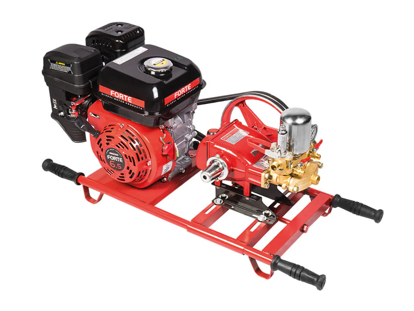 Fumigadora Estacionaria 6.5HP FORTE TF30NE-GM200K Doble Manguera y Lanza 500 PSI - Foto 2 | aztools.co