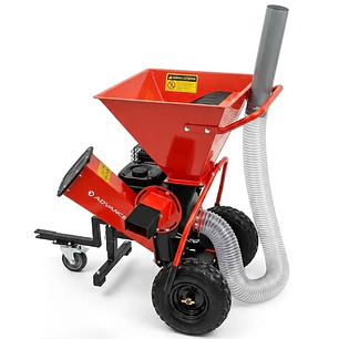 Biotrituradora Chipeadora Multiuso 7HP ADVANCE KM0421392 con Succión de 200 cm 