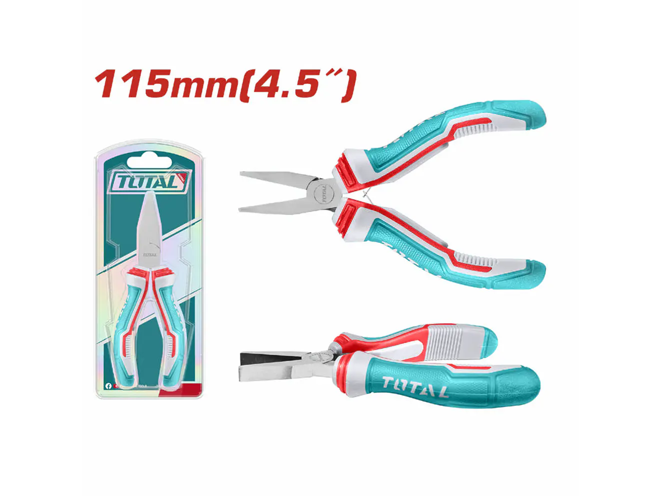 Mini Alicate Punta Plana 4.5